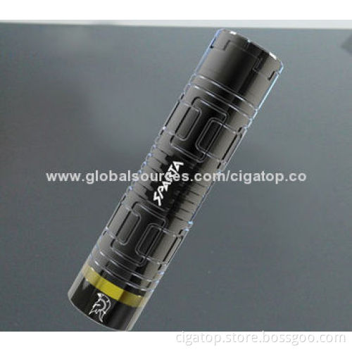 Newest Mechanical Sparta Mod 26650 Clone Ecigator Ecig
